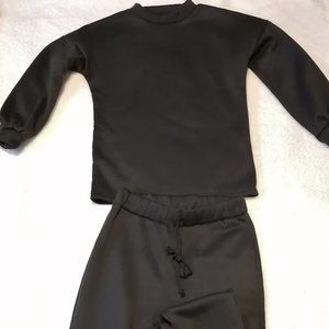 Black matching lounge set